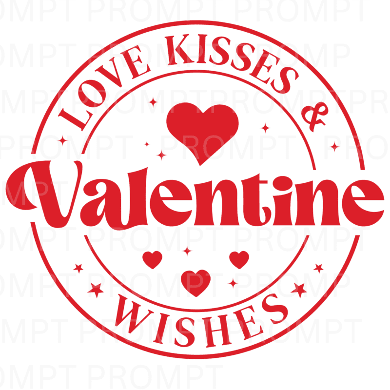 Love Kisses & Valentine Wishes Day